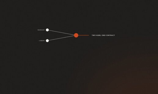 Nearshore software development, two delivery hubs in Warsaw and Lisbon under one contract